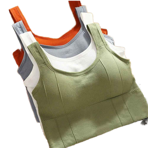 เสื้อชั้นในกีฬาสำหรับผู้หญิง ยี่ห้อ 2026 U Back Fitness รุ่น High Strength Shockproof พร้อมแผ่นรองหน้าอก เหมาะสำหรับโยคะ - Product Image 1