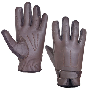Guantes de Equitación de Cuero Premium |   Agarre Antideslizante y Paneles de Malla Transpirable |   Equipo de Equitación de Grado Profesional - Product Image 4