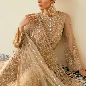 Vestido de Fiesta Pakistaní Elegante de Nuevo Diseño, el Más Vendido, para Bodas o Eventos Casuales / Vestido de Fiesta de Nueva Llegada - Product Image 5