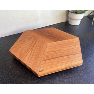 Minimalist Irregular <b>Wooden</b> <b>Lazy</b> <b>Susan</b> Handmade Polished Solid Design For Tabletop Use - Product Image 1