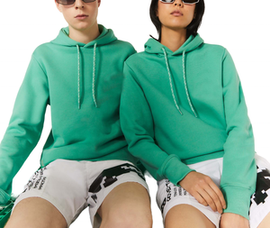 Pull-over à capuche en coton 100% personnalisé OEM pour hommes surdimensionnés en polyester et coton pour l'hiver - Product Image 4