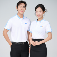 T-shirt polo unisexe 175gsm matériau léger et durable avec épaule élégante idéal pour les écoles, les bureaux ou les uniformes de travail