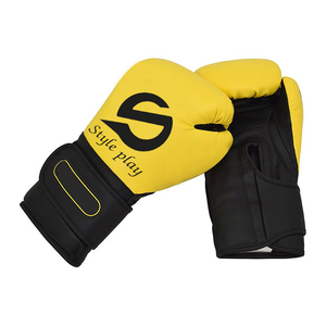 ถุงมือชกมวยคุณภาพสูง กันน้ำ ปรับขนาดได้ ระบายอากาศได้ดี ผลิตจากวัสดุ PU สำหรับฝึกซ้อมและการต่อสู้ - Product Image 5