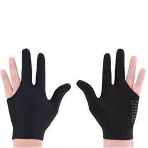 Guantes de billar XXL personalizables de 3 dedos, ligeros y elásticos, 82% nailon/18% spandex SG-001, proveedor de Pakistán - Product Image 1