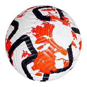 Good Quality Custom Design Leather Eco-Friendly Lightweight Football Full Printed Sports Team Boys Matches Football Soccer <b>Ball</b> - Product Image 3