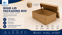 Boîtes en carton gaufré en papier recyclé pour emballages cadeaux haut de gamme, boîtes rigides pliables écologiques imprimées sur mesure, vente en gros