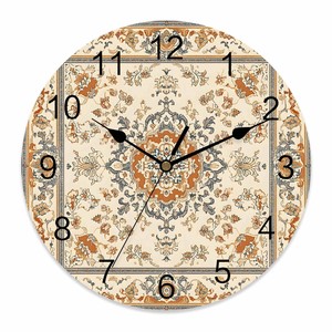 Mango Wood with Hand-Painted Details wooden <b>wall</b> clocks and <b>desk</b> clocks OEM Custom Wholesale | Aqdus Saleem India - Product Image 4
