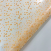 Papier d'emballage pour fleurs fraîches, résine or/argent, imprimé sur mesure, étanche, pour bouquets de fleurs vietnamiens, cadeaux de fleuristes