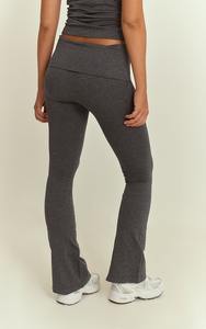 Conjunto Deportivo Personalizado al por Mayor para Mujer, Transpirable, Top Corto Elástico y Leggings de Cintura Alta, Conjunto de Dos Piezas para Fitness y Entrenamiento - Product Image 5