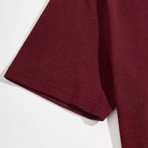 Conjunto de Shorts Casuales de Verano para Hombre, Lavado Ácido, Transpirable, Camiseta de Manga Corta Estampada, 100% Algodón, Conjunto Deportivo de 2 Piezas - Product Image 3