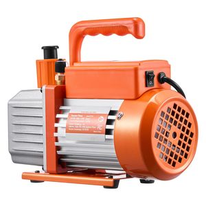 Bomba de vacío de paletas rotativas de una etapa para HVAC, 3.5 CFM, kit de manómetros de CA H para juego de manómetros de refrigerante de aire acondicionado - Product Image 5