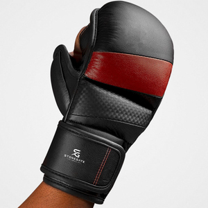 Guantes de Boxeo de Cuero Personalizados con Correa de Muñeca Ajustable, Transpirables, para Entrenamiento Profesional y Combate 2026 - Product Image 2