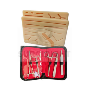 Steel & Metal Suture Practice <b>Kit</b> with Silicone Pad | <b>Suturing</b> Training <b>Kit</b> for Medical Students and Nurses by Blush Surgical - Product Image 2