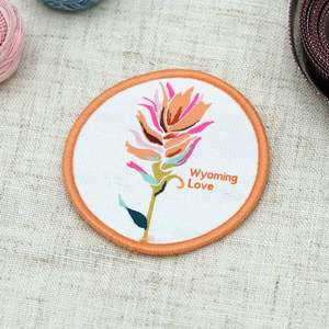 Écusson tissé personnalisé / Badge tissé de football / Écussons appliqués pour vêtements d'enfants de la meilleure qualité - Product Image 2