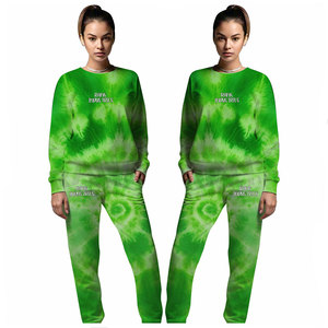 Best Selling High Quality 2 Piece Set Women Custom Made Cotton Women's Sets Street <b>Wear</b> Women Sweatsuits - Product Image 3