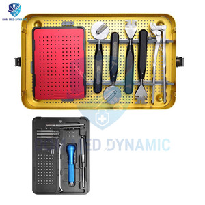 Ensemble d'instruments de chirurgie plastique maxillo-faciale personnalisable | Acier inoxydable et titane | Outils chirurgicaux abdominaux par DMD - Product Image 2