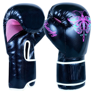 Printed PU Leather Smart Casual Training Hand Wrap Boxing <b>Glove</b> Superior Quality OEM Service Custom Logo Boxing <b>Glove</b> for Unisex - Product Image 2