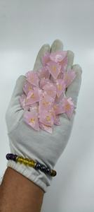 Rose Quartz ArrowheadRune Stone <b>Set</b> Beautiful Futhark <b>Crystal</b> Rune <b>Set</b> Feng Shui Style Engraved Muntaha Agate for Healing Stone - Product Image 2