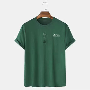 T-shirts personnalisés avec impression de logo, haute qualité, prix de gros, fabriqués au Pakistan - Product Image 1
