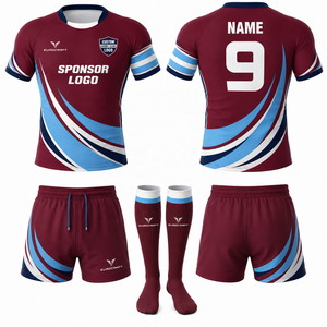 Maillot de rugby personnalisé Nouvelle-Zélande, maillots de rugby sublimés sur mesure - Product Image 5