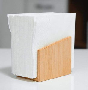 Boîte à mouchoirs en bambou écologique MORDEN, faite à la main, design personnalisable, couleur et forme sur mesure pour le bureau - Product Image 2