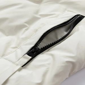 Chaqueta Acolchada de Moda Urbana, Estilo Nuevo, Manga Larga, Corte Regular, Cortavientos, con Capucha, para Unisex - Product Image 6