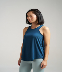 Summer Women Polyester <b>Racer</b> <b>Back</b> Tank <b>Top</b> Breathable Sleeveless Quick Dry Gym Fitness Running Yoga Sports Vest Activewear - Product Image 3