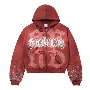 Can Be Customized Street Wear High Quality Clothing Jogging Flare Pant Printing <b>Tech</b> Fleece Tracksuit Set - Product Image 2