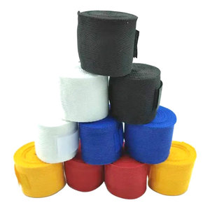 Custom Cotton <b>Suede</b> Muay Thai Kickboxing Training Gear New Design Printed Hand Wraps Boxing <b>Gloves</b> Logo Protection - Product Image 4