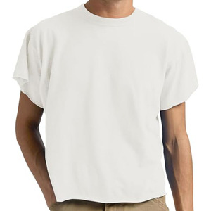 เสื้อยืดสตรีทแวร์ทรงบ็อกซี่ คอหนา 270 กรัม ผ้าคอตตอนออร์แกนิค 100% แบบสั่งทำพิเศษ เสื้อยืดเปล่าเนื้อหนัก คุณภาพพรีเมียมสำหรับผู้ชาย - Product Image 1