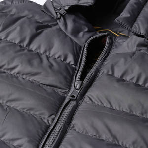 Custom Nylon Puffer Jacket 350gsm Boxy Fit <b>Mens</b> Wholesale for Streetwear Brands Custom Logo Branding - Product Image 6