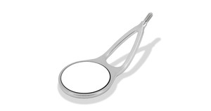 Espejo Bucal No. 5SR de 24 mm, Acero Inoxidable, Superficie Frontal de Alta Calidad, Retráctil, Resistente a Arañazos, Esterilizable, Instrumento Dental - Product Image 2