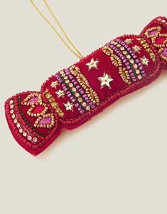 Juego de Adornos Navideños de Cristal con Cuentas para Cócteles - Product Image 2