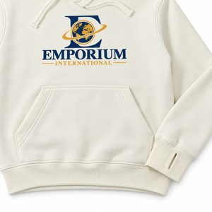 Womens Pullover <b>Hoodie</b> Cotton Blend Fleece Hooded Sweatshirt Kangaroo Pocket Drawstring Front Printed Logo <b>thumb</b> <b>holes</b> - Product Image 5