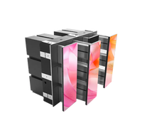 MILEC 3D Écran LED cinétique intérieur P1.98 extérieur P2.5, P10.4