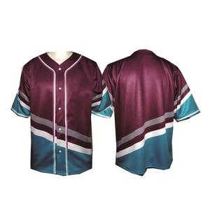 Camiseta de Béisbol Personalizada de Alta Calidad con Logotipo, Nombre y Número, Transpirable, Absorbente de Humedad, Ecológica, 100% Poliéster - Product Image 1