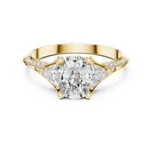 Bague en diamant de laboratoire de qualité supérieure, taille ronde et coussin, bijoux de mariage élégants, fournisseur OEM en gros - Product Image 6
