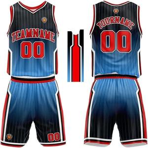 Conjunto de Uniforme de Baloncesto Personalizado, Camiseta y Pantalones Cortos de Malla Transpirable, Sublimación Impresa, Uniformes de Baloncesto para Equipos, Ropa Deportiva OEM ODM - Product Image 6