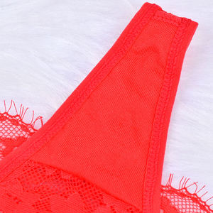 Vente en gros directe d'usine, string sexy en dentelle, culotte pour femmes, motif floral, sous-vêtements en tricot, culottes pour femmes - Product Image 3