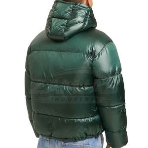 Chaqueta de Invierno para Hombre, Diseño Personalizado con Logotipo, Fabricada en Poliéster, Transpirable, para Uso en Exteriores, Chaqueta Acolchada para Venta en Línea - Product Image 5