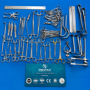 Juego de Instrumentos Quirúrgicos Pediátricos de Laparotomía de Alta Calidad, 51 Piezas, Acero Inoxidable, Reutilizables, Kit Quirúrgico Manual - Product Image 2