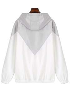 Veste coupe-vent légère à fermeture éclair, coupe ample, camouflage personnalisé, de haute qualité et bon marché, pour hommes et femmes - Product Image 5