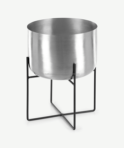 Maceta de lujo americana más vendida, macetas y macetas combinadas chapadas y pintadas para decoración interior del hogar - Product Image 1