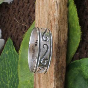 Handmade 925 Sterling <b>Silver</b> Beaded <b>Stacking</b> <b>Ring</b> Artisan Design Bezel Setting Minimalist Boho Wedding Jewelry Wholesale - Product Image 4