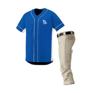 Customized Logo <b>Light</b> Weight Baseball Uniform Oversized <b>Cheap</b> Price Baseball Uniform For Men - Product Image 2