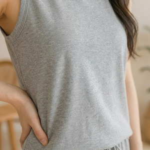 Ensembles de vêtements de détente d'été pour femmes, ensembles de pyjamas en coton tricoté pour femmes, vêtements de nuit doux et respirants pour femmes - Product Image 6