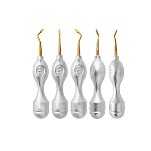 Élévateur dentaire à lame Bernard, ensemble de 5 élévateurs chirurgicaux à lame pour extraction. - Product Image 1