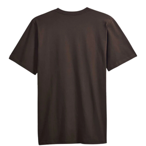 เสื้อยืดผู้ชายไซส์ใหญ่ สีน้ำตาล ผ้าฝ้ายพรีเมียม คอกลม แขนสั้น สไตล์ลำลอง โอเวอร์ไซส์ ทนทาน ใส่ได้ทุกวัน สตรีทแวร์ - Product Image 2