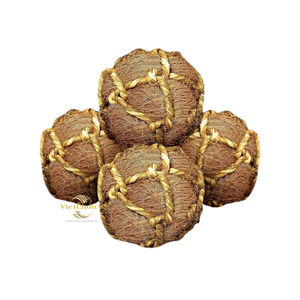 Juguete masticable duradero de fibra de coco para perros y gatos Vietchoice, precio mayorista barato, bola de coco natural, ecológica - Product Image 5