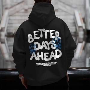 Hoodies for Men Vintage Graphic <b>Y2k</b> Hoodie Inspirational Saying Sweatshirts Casual Streetwear Pullovers <b>Tops</b> - Product Image 5
